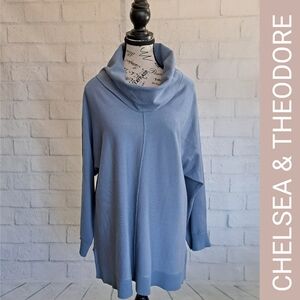 SALE. Chelsea & Theodore warm sweater-tunic